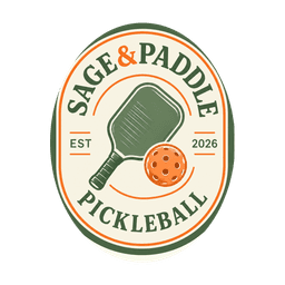 Sage & Paddle Pickleball logo